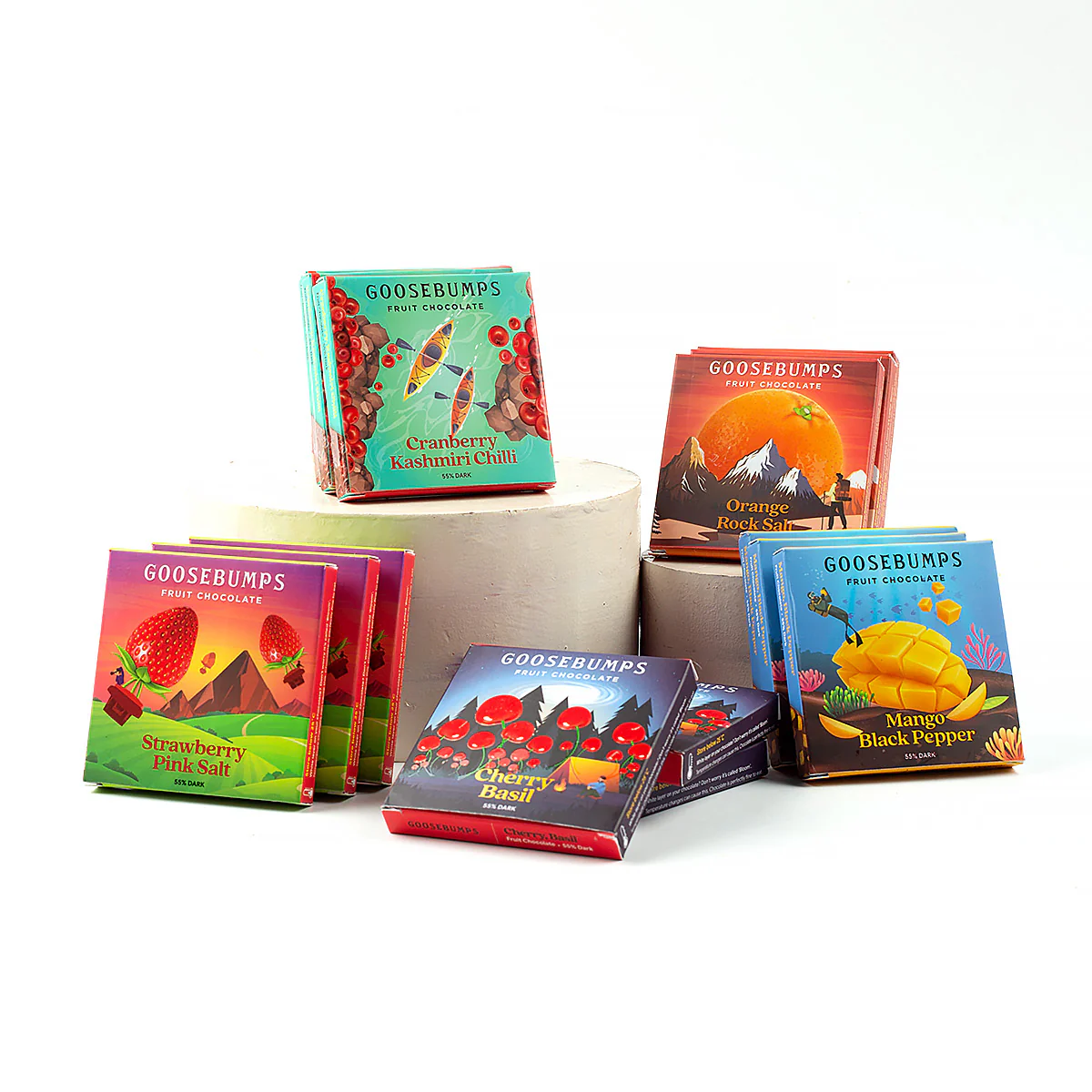 Assorted (Adventurous) Fruit Chocolate Mini Bars - Image 10