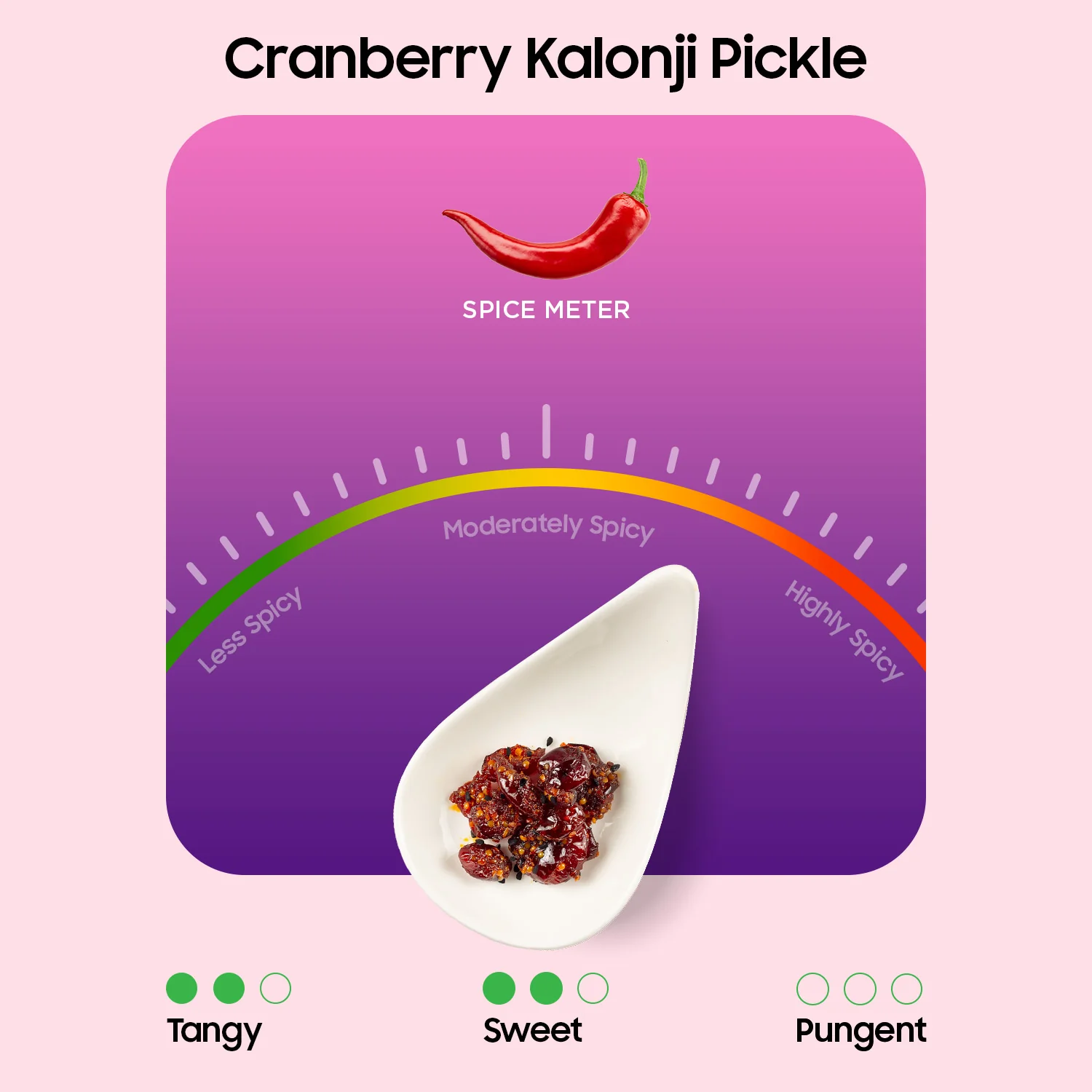 Cranberry Kalonji Pickle - Image 3