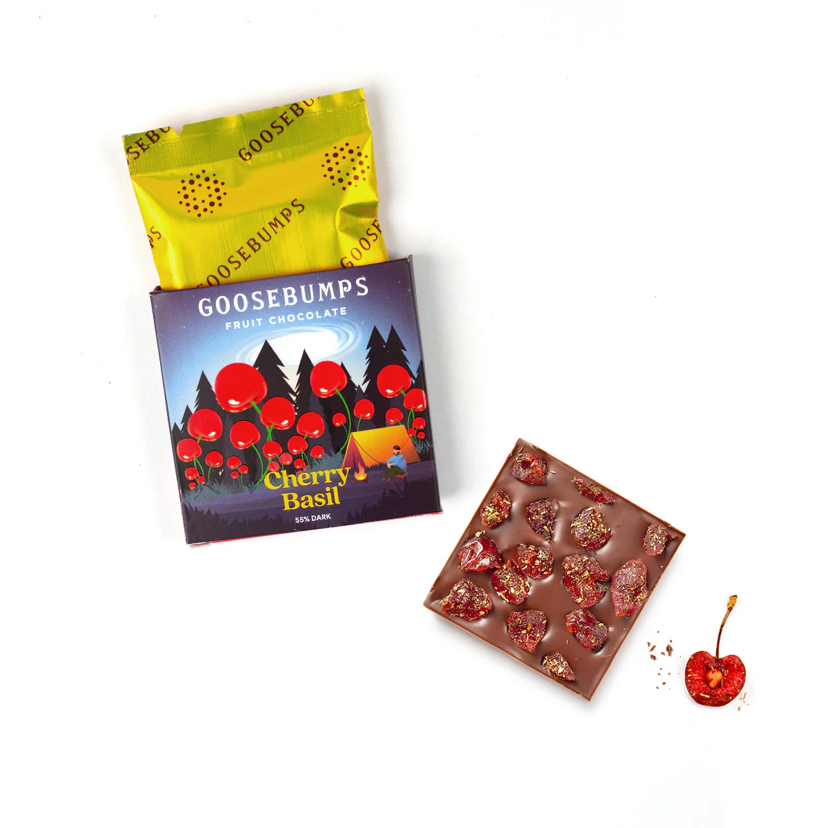 Cherry Basil Chocolate Mini Bars - Image 3