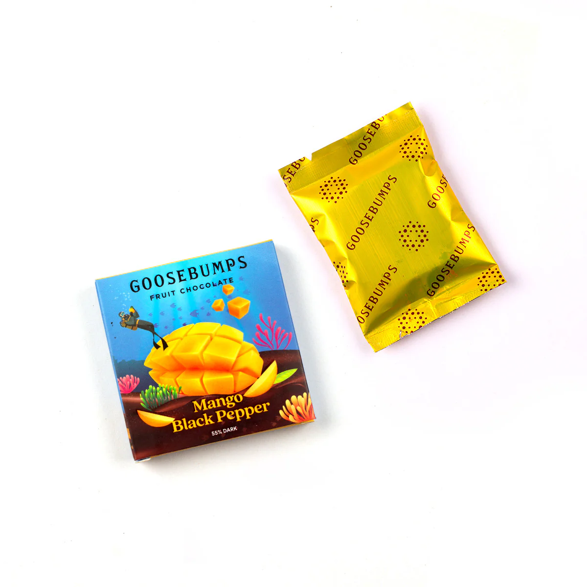 Mango Black Pepper Chocolate Mini Bars - Image 6