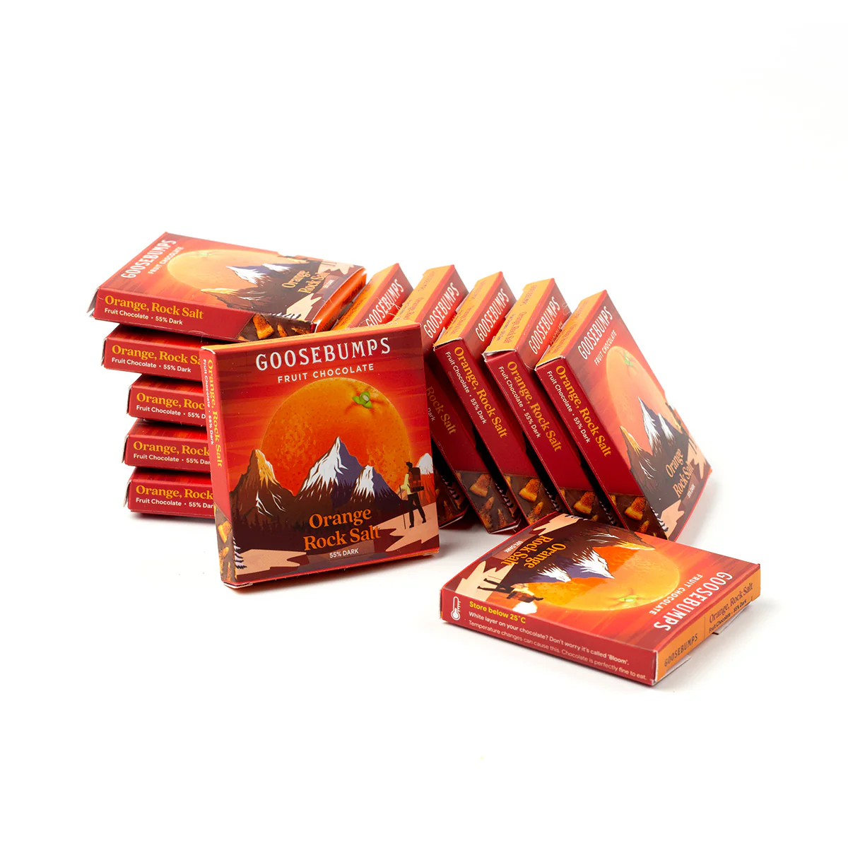Orange Rock Salt Chocolate Mini Bars - Image 3