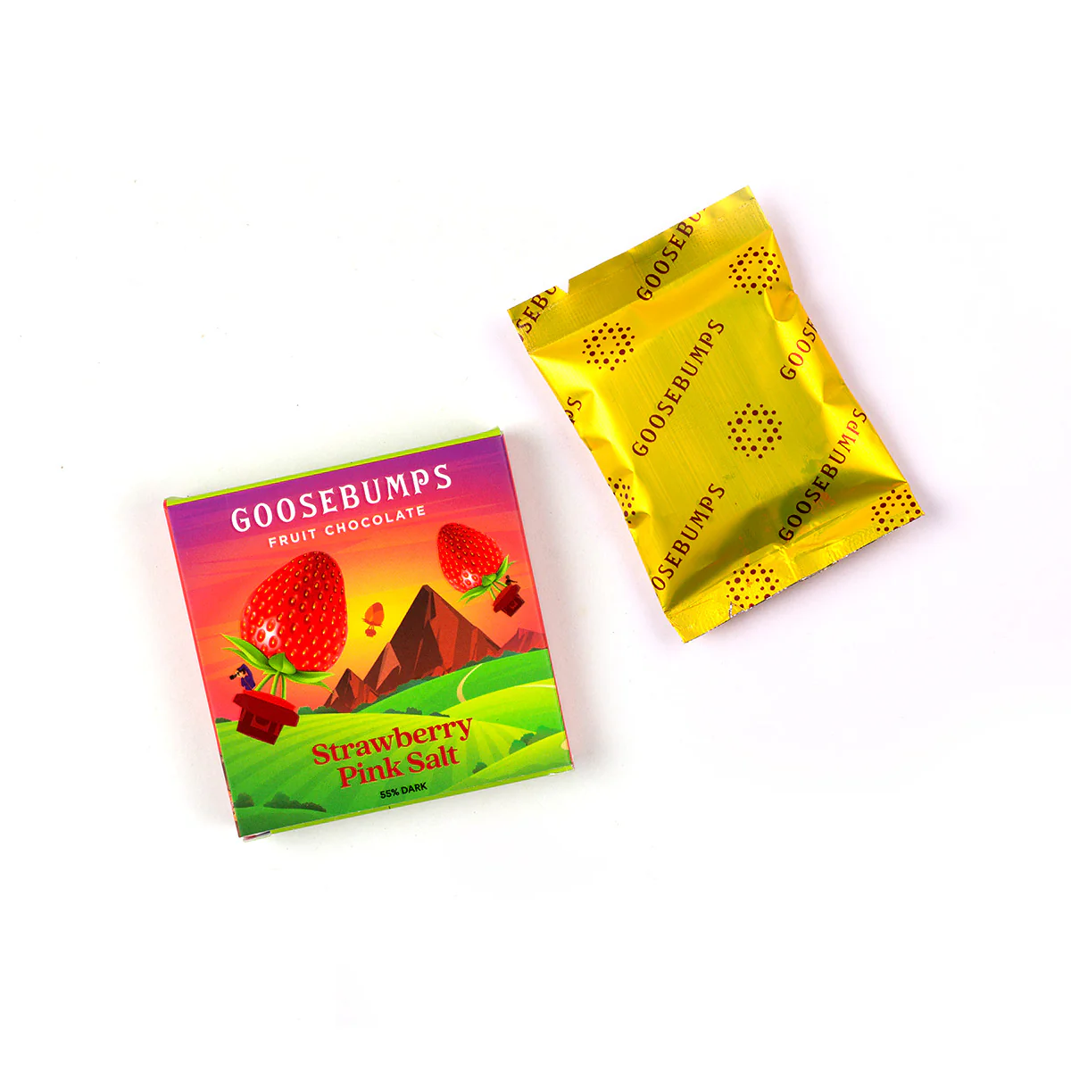 Strawberry Pink Salt Chocolate Mini Bars - Image 4