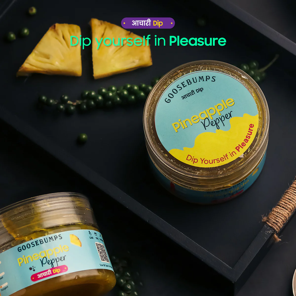 Pineapple Pepper Achari Dip - Image 4