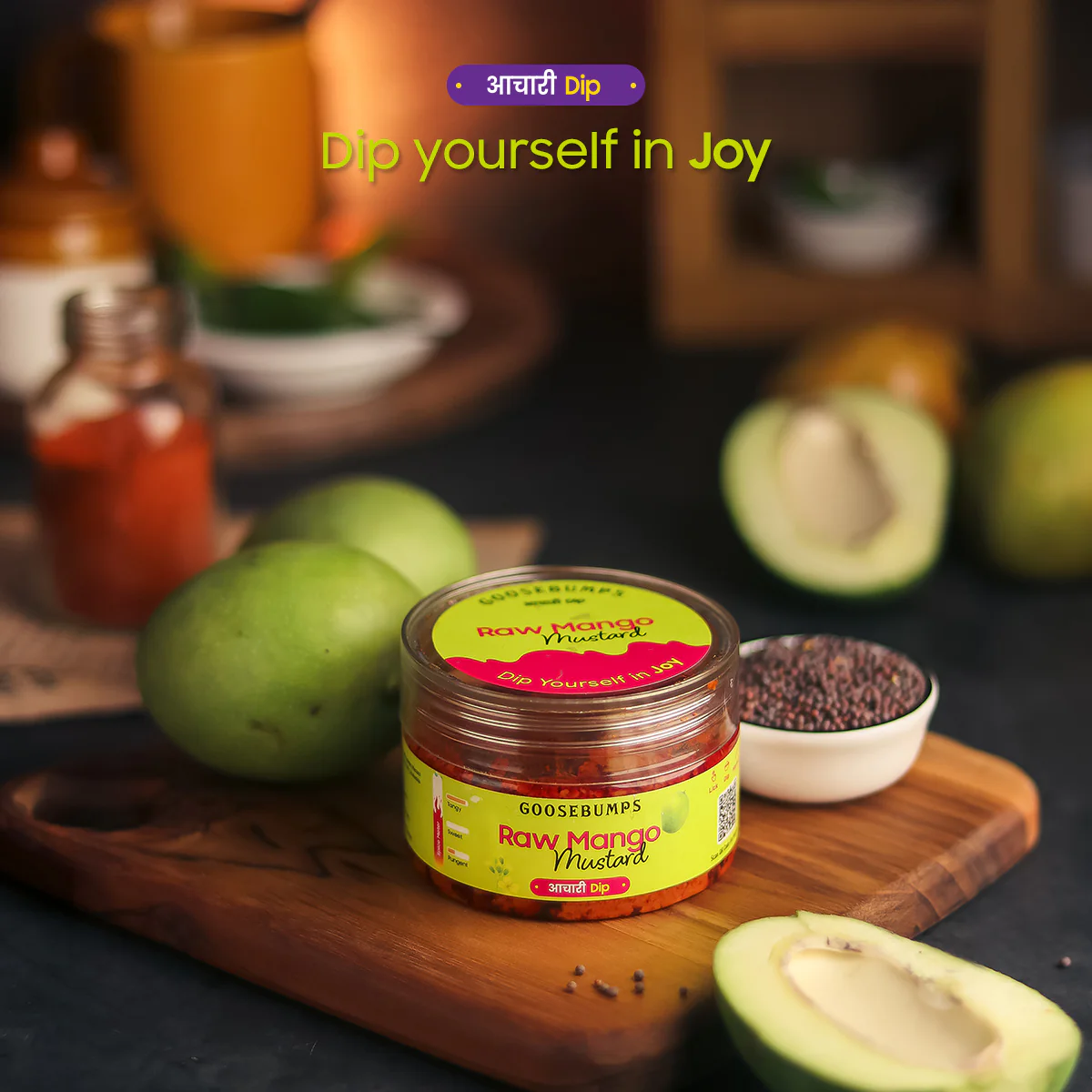 Raw Mango Mustard Achari Dip - Image 3