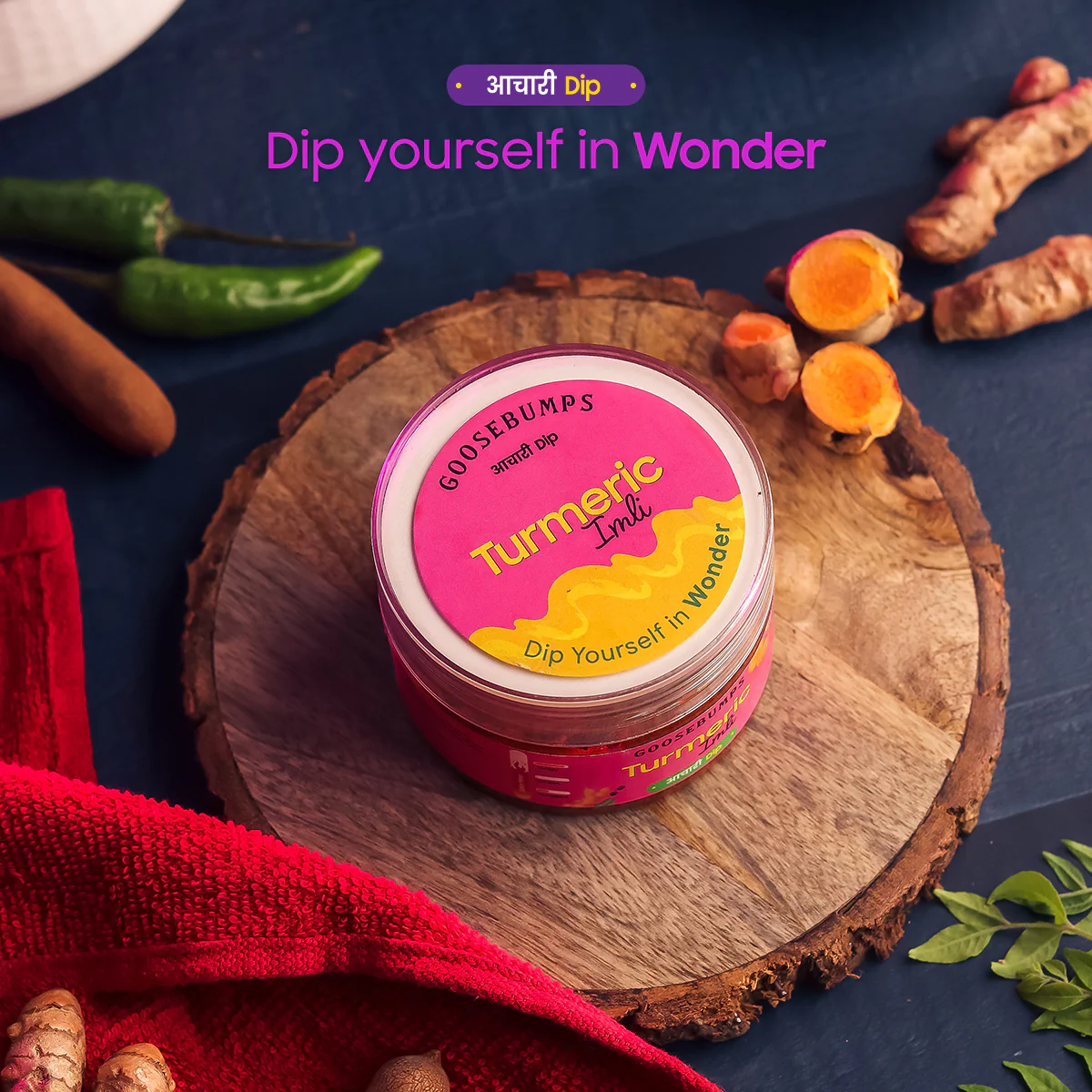 Turmeric Imli Achari Dip - Image 3